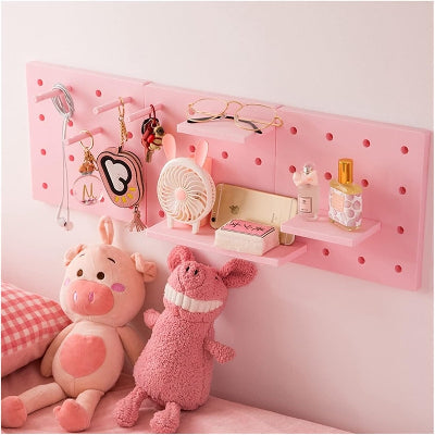 Rangement Mural - WallGrid™ - Rose