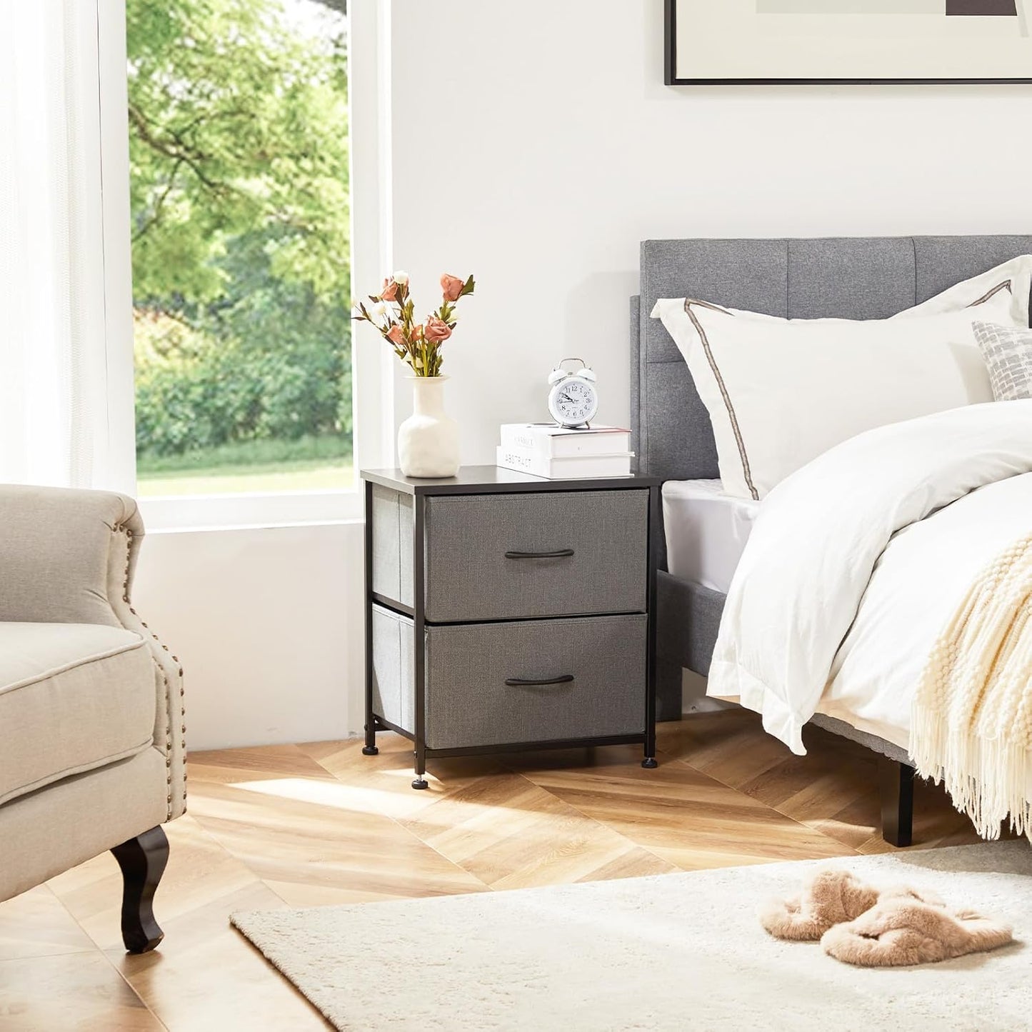 Table de Chevet - JHKCab™ - Gris